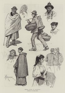 Tipos de rua em Florença